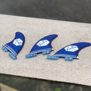 DERIVE FEATHER FINS ULTRALIGHT CLICK TAB BLUE SMALL