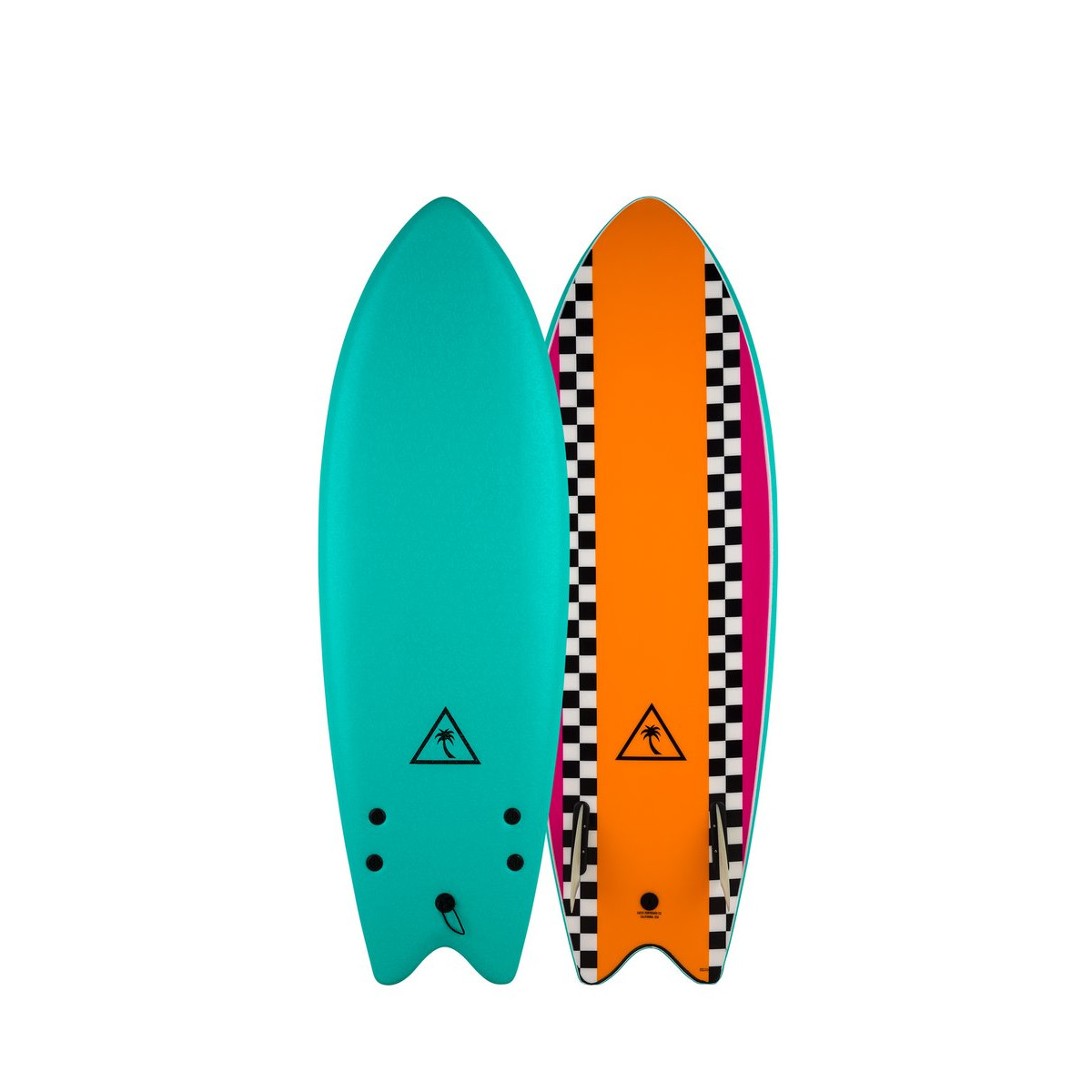 HERITAGE 5'6'' RETRO FISH - TWIN FIN