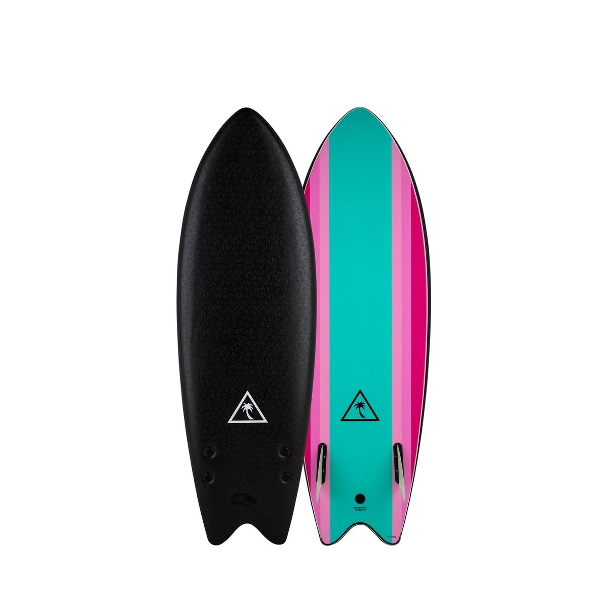 HERITAGE 5'6'' RETRO FISH - TWIN FIN