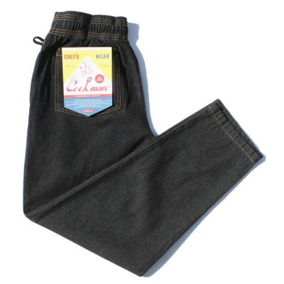 Cookman Chef Pants - Denim : Black